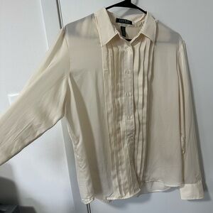 Ralph Lauren Cream Women’s Dress Shirt